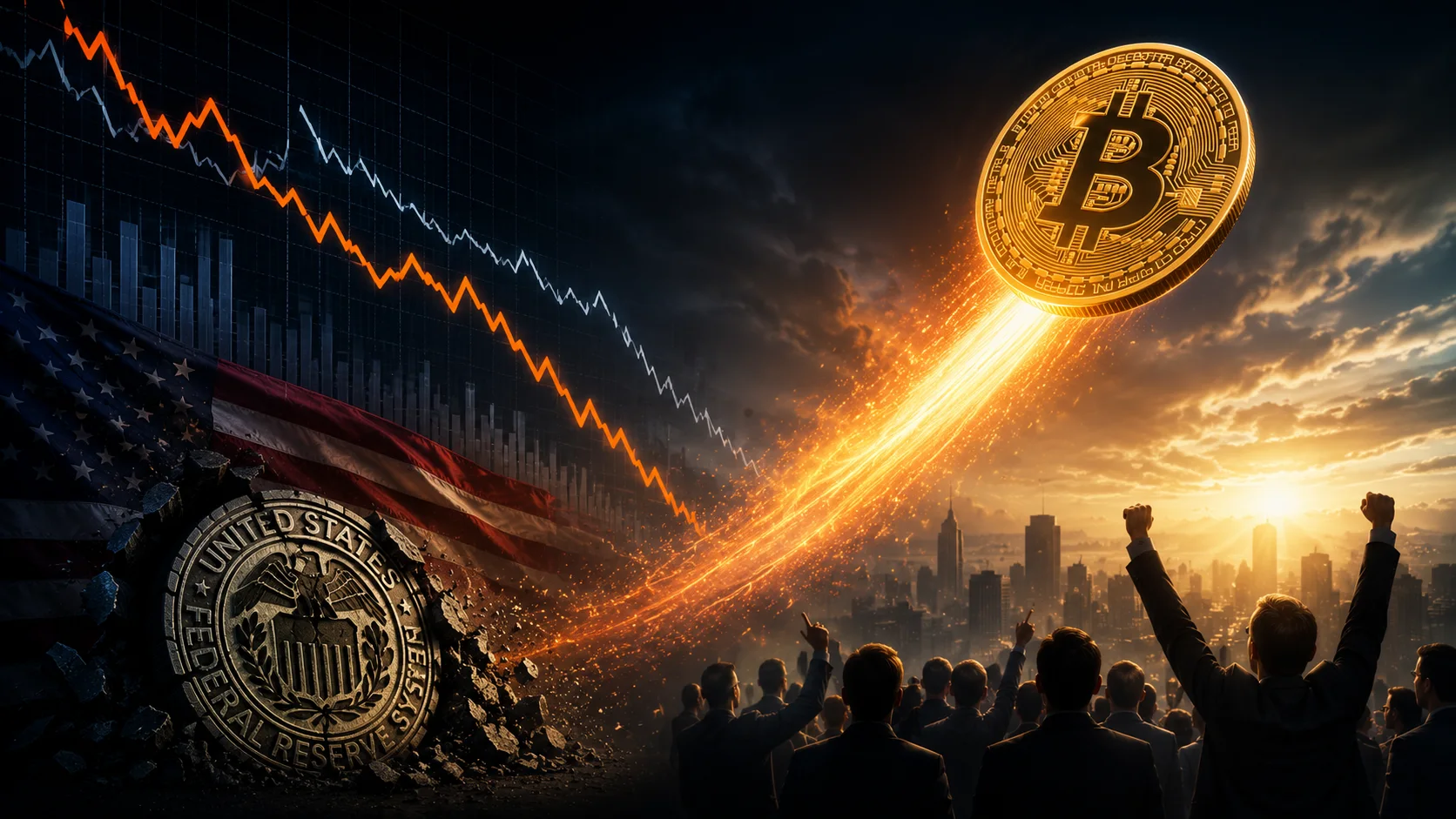 Copertina dell’articolo: Inflazione USA sotto le attese: Bitcoin vola, ma il mercato sta comprando soprattutto una Fed meno aggressiva